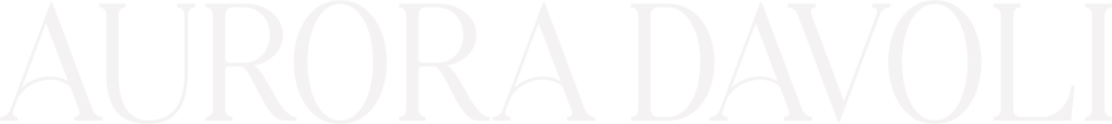 Logo scritta Aurora Davoli